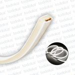 Manguera Led Neon 6mm Luz Fria (Pin 6mm) 220Vdc (x.1Metro)