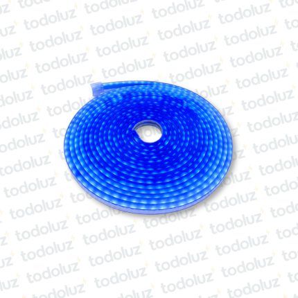 Manguera Led Neon 6mm Luz Azul 12Vdc IP65 (x.Rollo/5m)