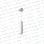 Colgante Tubo 35cm Blanco 1*GU10 (54.924)