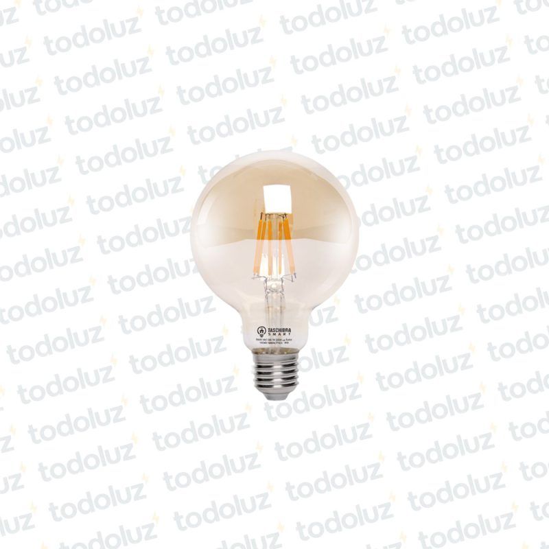 Lamp. Led Smart Filamento G9 7W E27 Luz Calida 2200°k 220Vac Taschibra