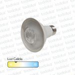Lamp. Led Par20 6W 540lm 40° E27 Luz Calida 3000°k 220Vac