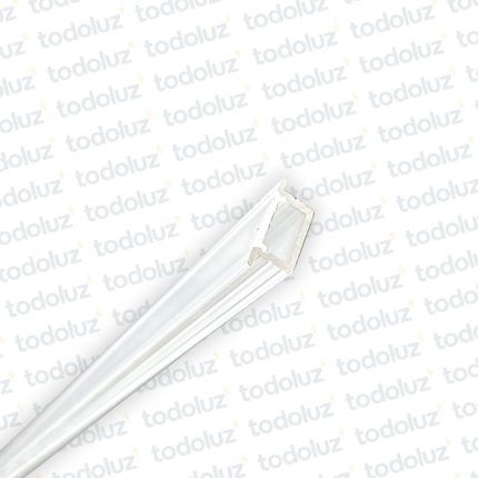 Perfil de Embutir Aluminio Color Blanco p/Cinta LED 24x9mm (x.tira/3mts)