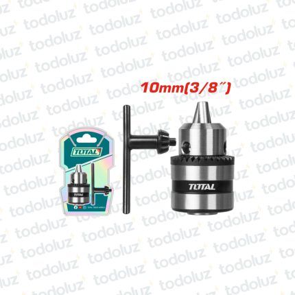Mandril 10mm 3/8 c/ Llave Total