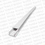 Cablecanal 14x7mm Blanco c/ adhesivo (x.Tira/2mts)