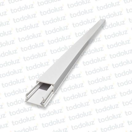 Cablecanal 14x7mm Blanco c/ adhesivo (x.Tira/2mts)