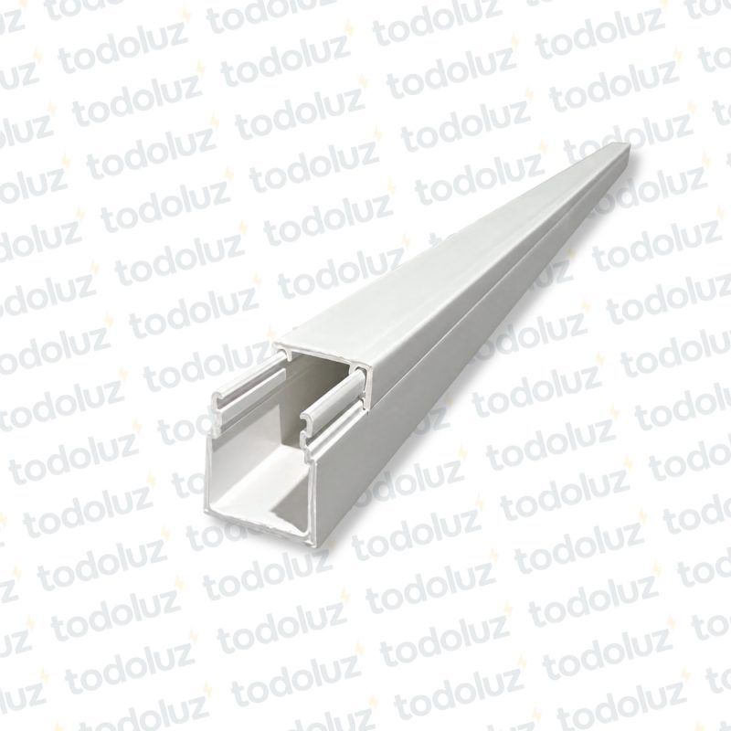 Cablecanal 18x21mm Blanco c/ adhesivo (x.Tira/2mts)