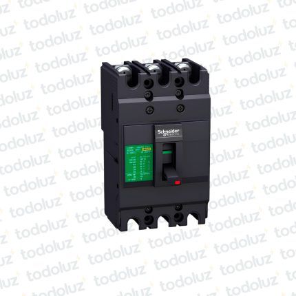 Interruptor Automatico en Caja Moldeada Fijo 3P 125A 25kA 380Vac Schneider