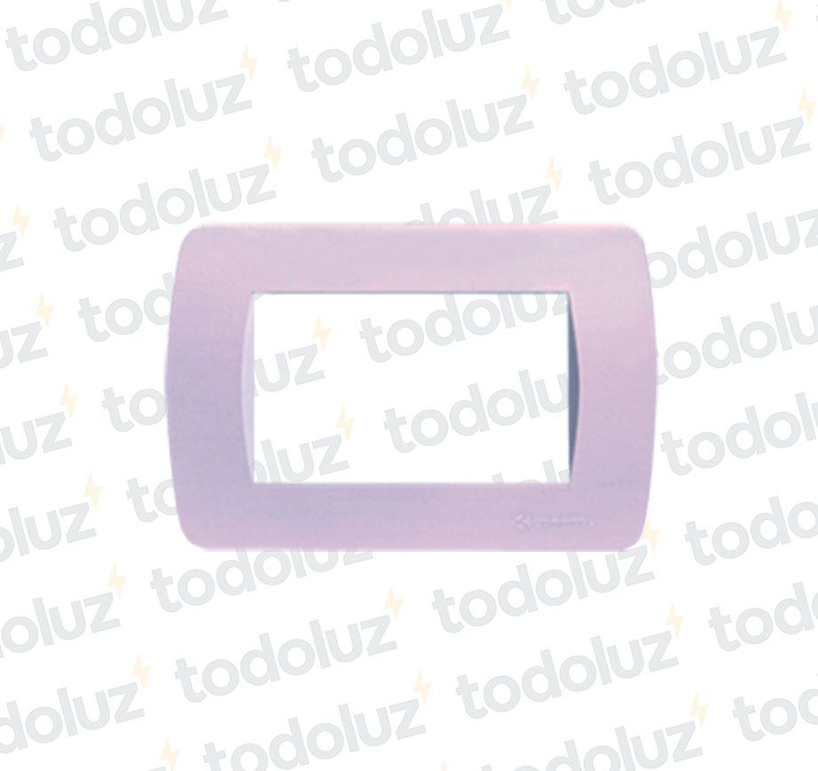 Placa 3 Modulos 2x4 Lila Loft Conatel (LIQUIDACION)