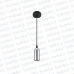 Colgante Simple Vintage Color Cromado 1*E27 (54.338)