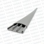 Cablecanal p/ Piso 48x13mm Gris (x.tira/2m)