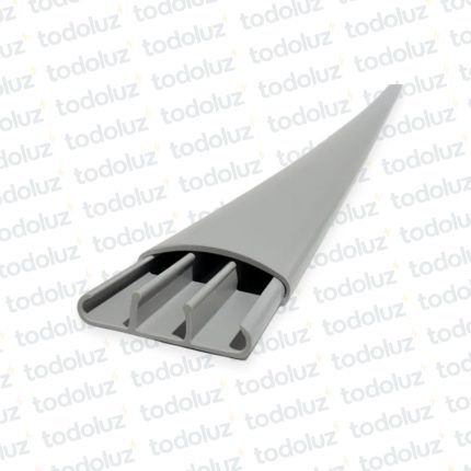 Cablecanal p/ Piso 48x13mm Gris (x.tira/2m)